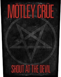MOTLEY CRUE - SHOUT AT THE DEVIL Backpatch