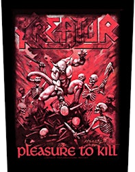 KREATOR - PLEASURE TO KILL Back Patch