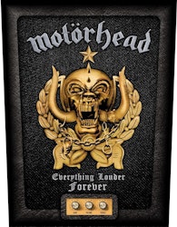 MOTORHEAD - EVERYTHING LOUDER FOREVER Backpatch