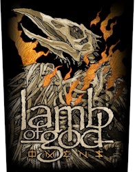 LAMB OF GOD - OMENS  Backpatch