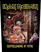 IRON MAIDEN - SOMEWHERE IN TIME  Backpatch