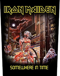 IRON MAIDEN - SOMEWHERE IN TIME  Backpatch