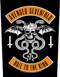 AVENGED SEVENFOLD - BIKER  Backpatch