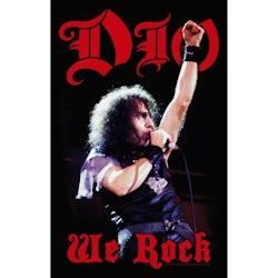 DIO - WE ROCK posterflagga