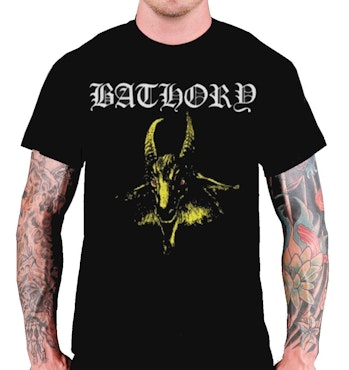 BATHORY Goat yellow T-Shirt