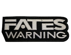 Fates warning logo patch