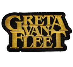 Greta van fleet yellow logo patch