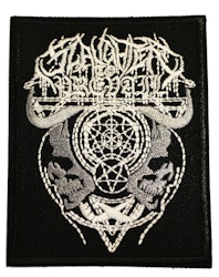 Slaughter to prevail skulls logo patch
