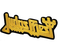 Judas priest yellow logo patch