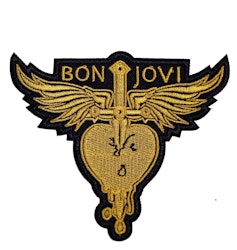 Bon jovi logo patch