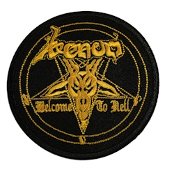 Venom Welcome to hell logo patch