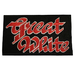 Great white logo patch
