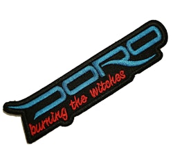 Doro Burning the witches logo patch