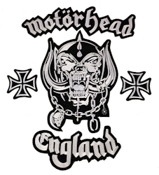 Motörhead 5 pcs backpatch XL