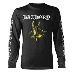 BATHORY - GOAT yellow Long sleeve  T-Shirt
