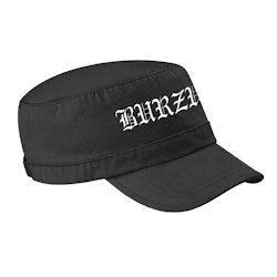 Burzum Logo Black Army cap