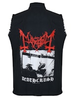 Mayhem Deathcrush jeansväst
