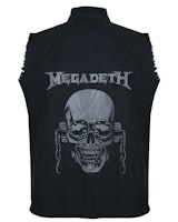 Megadeth Rattlehead jeansväst