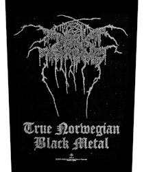 DARKTHRONE - TRUE NORWEIGAN BLACK METAL  backpatch