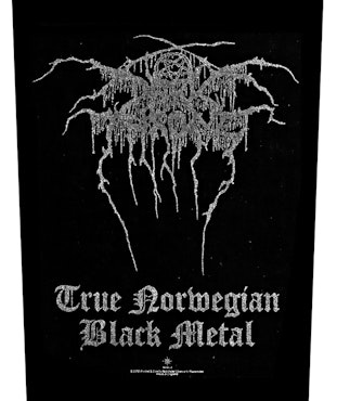 DARKTHRONE - TRUE NORWEIGAN BLACK METAL  backpatch