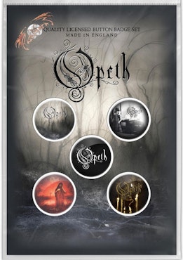 OPETH - CLASSIC ALBUMS  Button Badge 5-Pack