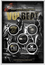 VOLBEAT - OUTLAW GENTLEMEN Button Badge 5-Pack