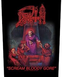 DEATH - SCREAM BLOODY GORE Backpatch