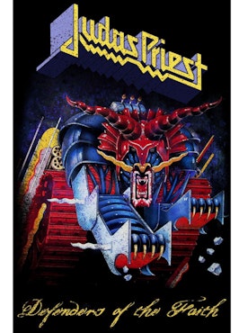 JUDAS PRIEST - DEFENDERS OF THE FAITH  posterflagga