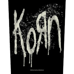 KORN - SPLATTER LOGO Backpatch
