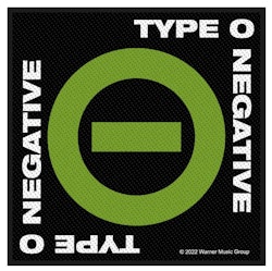 TYPE O NEGATIVE - NEGATIVE  patch