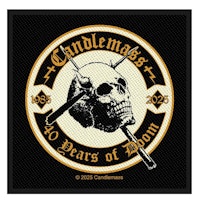 CANDLEMASS - 40 YEARS OF DOOM patch