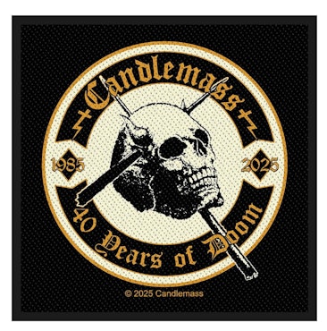 CANDLEMASS - 40 YEARS OF DOOM patch