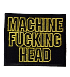 Machine head logo patch