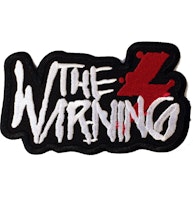 The warning logo patch