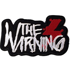 The warning logo patch