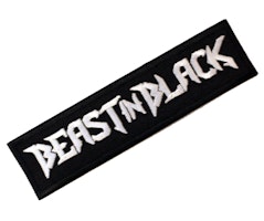 Beast in black logo patch