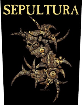 SEPULTURA - DISCOGRAPHY Backpatch