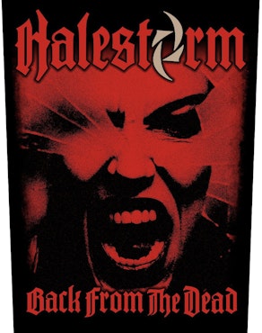 HALESTORM - BACK FROM THE DEAD  Backpatch