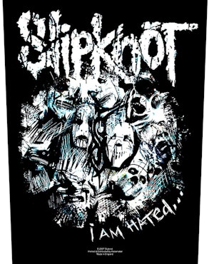 SLIPKNOT - I AM HATED Backpatch