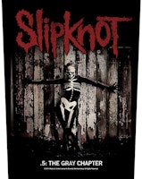 SLIPKNOT - THE GRAY CHAPTER  Backpatch