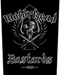 MOTORHEAD - BASTARDS Backpatch
