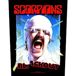 SCORPIONS - BLACKOUT backpatch