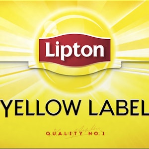 Lipton Yellow svart te 25-p
