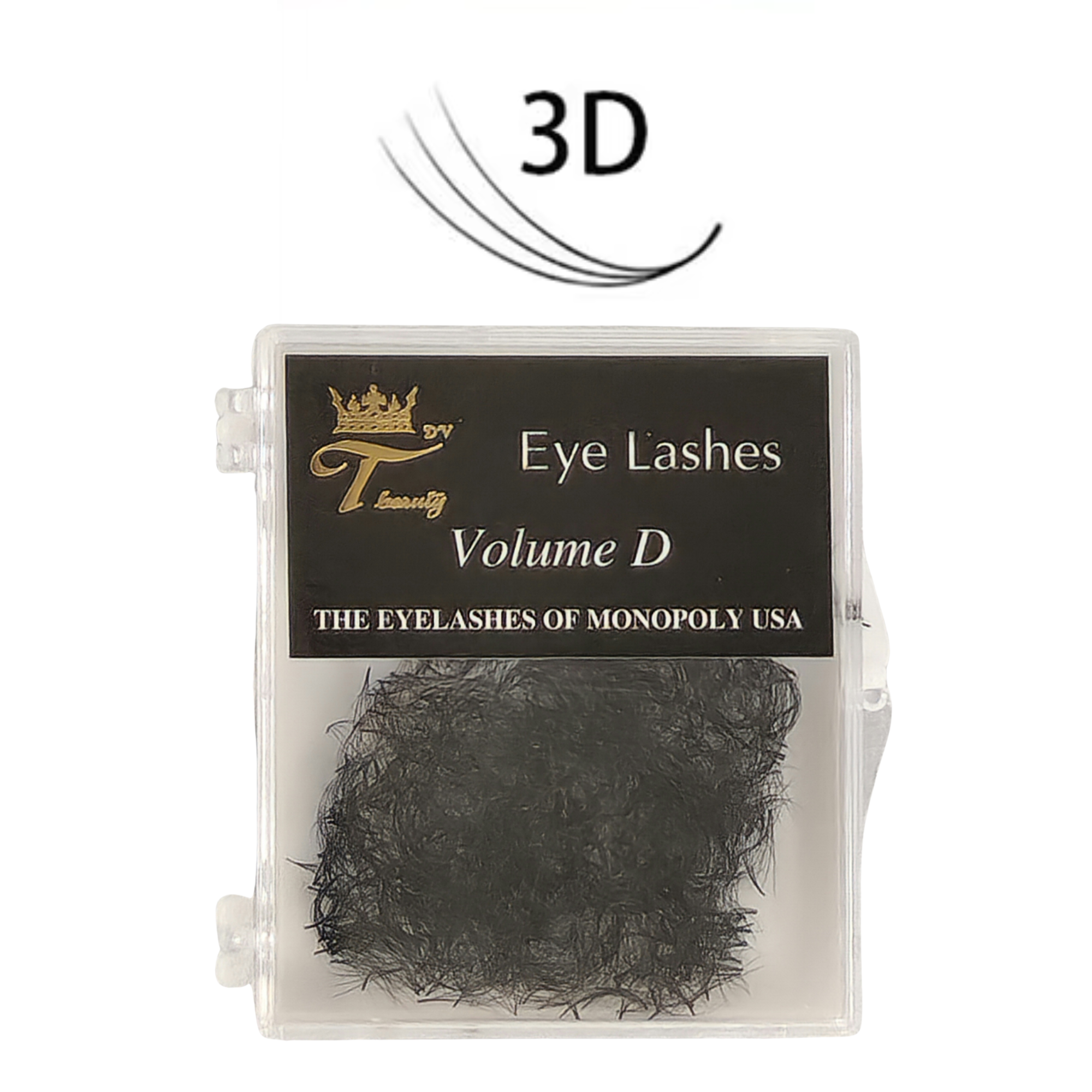 Volume Lashes 1000pcs - 3D 0.07 D-Curl 14mm