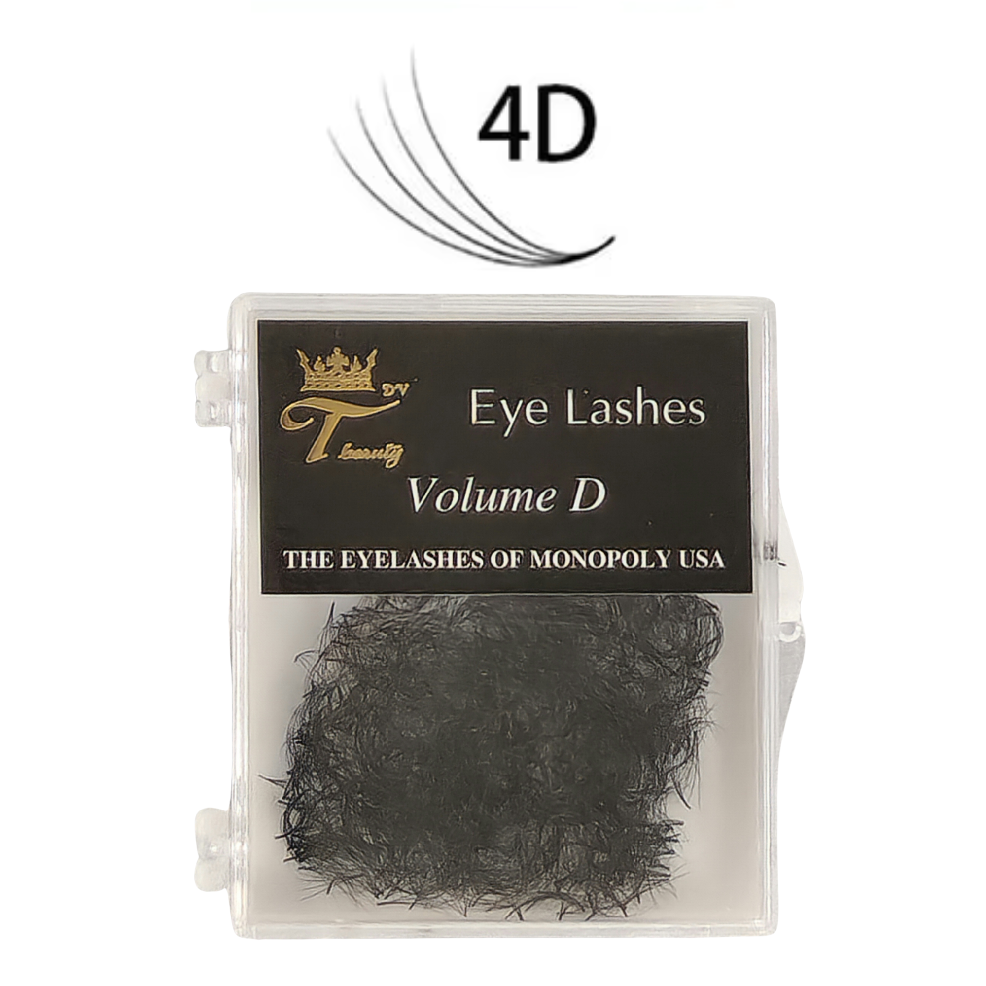 Volume Lashes 1000pcs - 4D 0.07 D-Curl 14mm