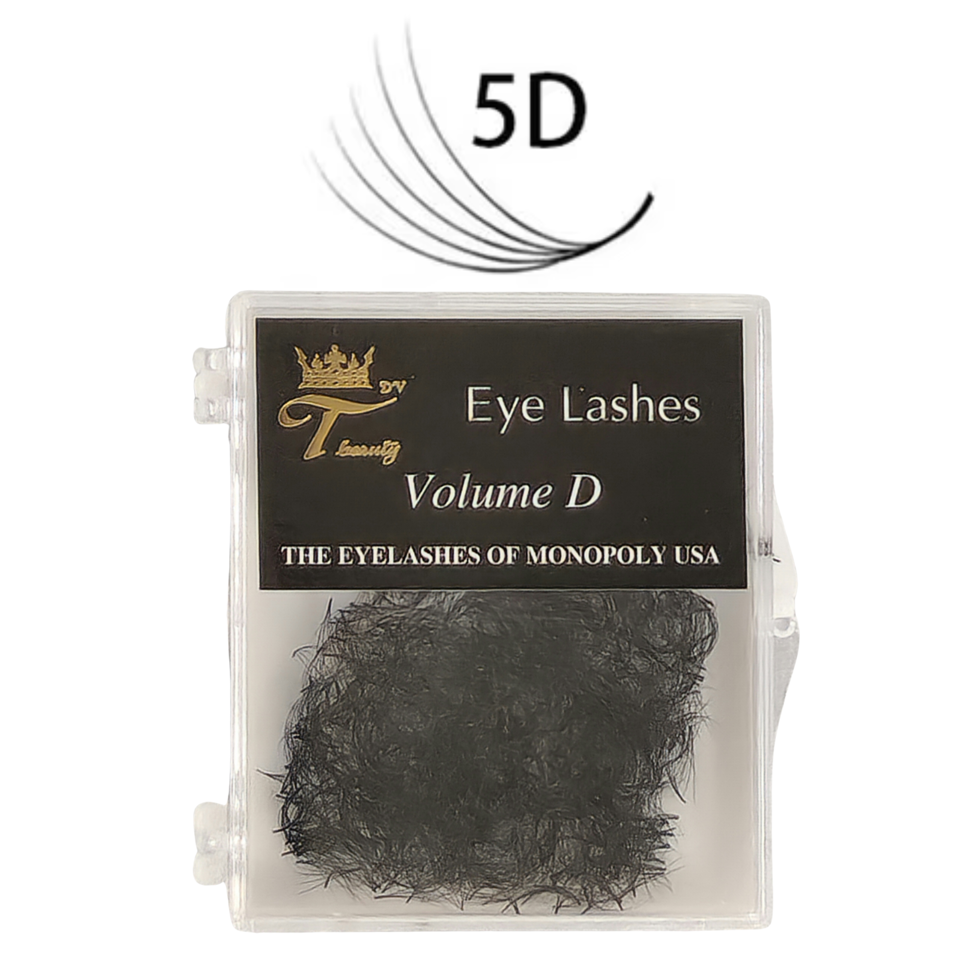 Volume Lashes 1000pcs - 5D 0.07 D-Curl 14mm