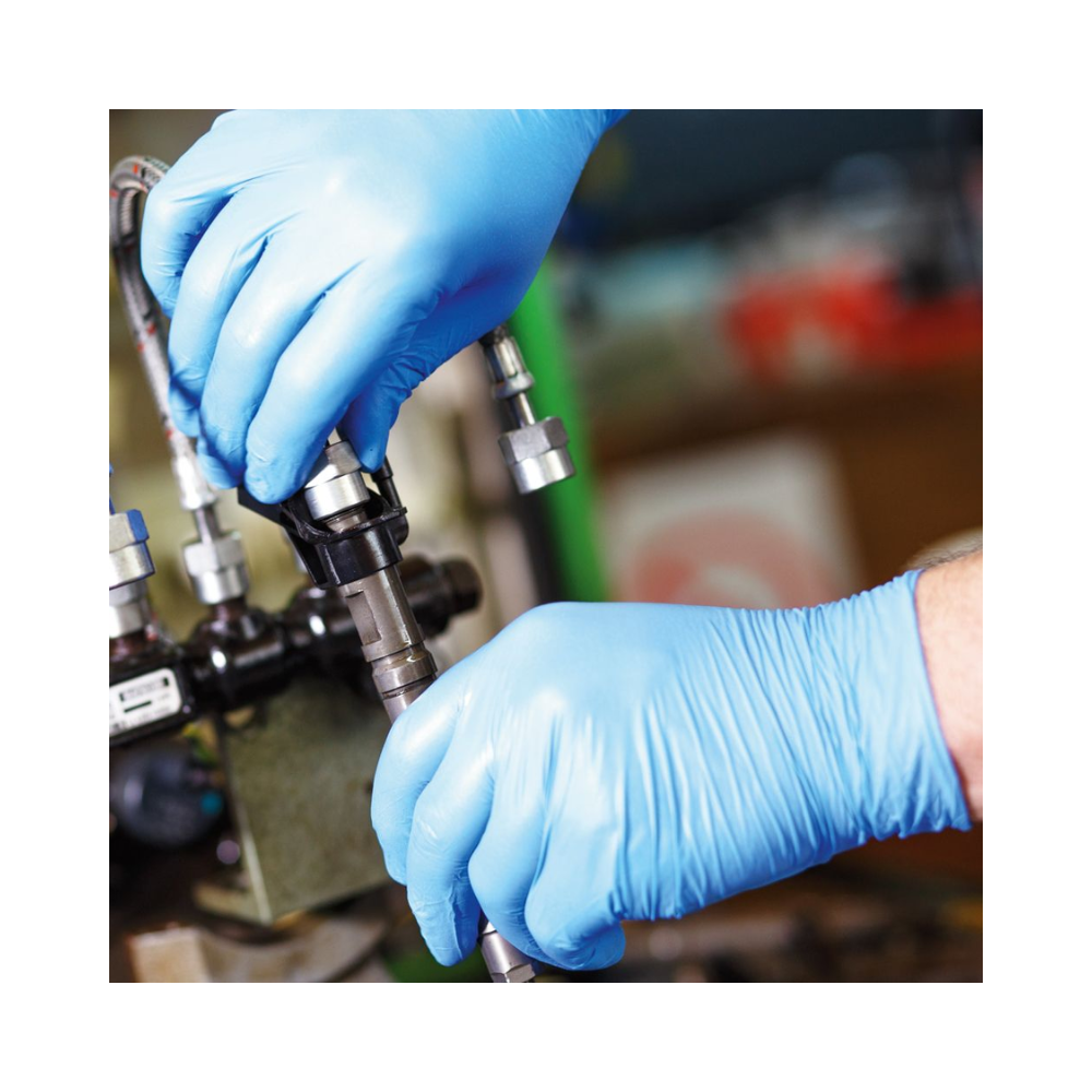 HYGOSTAR Niltrile Gloves Powder Free - Small (BOX 10 PACK)