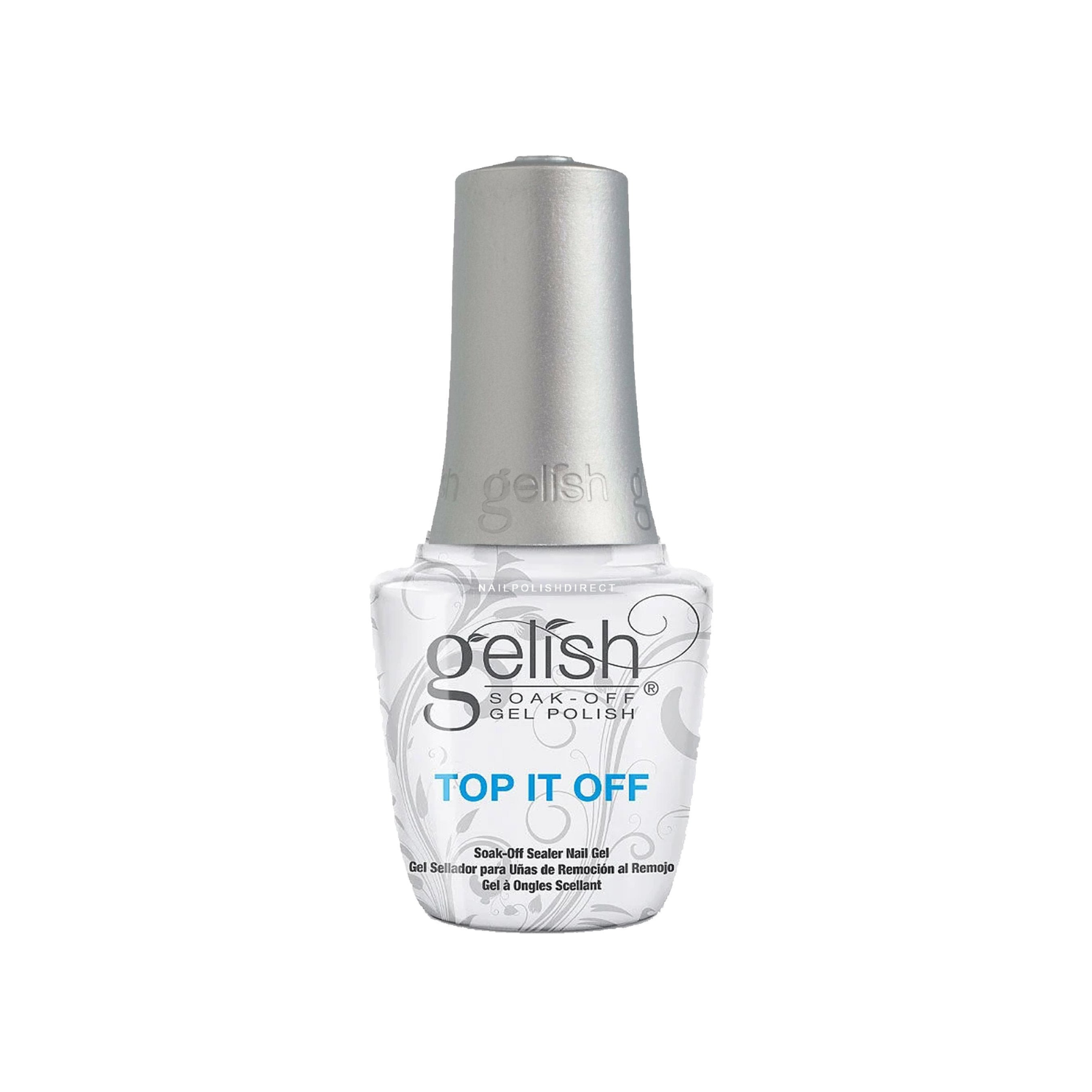 Gelish Top It Off Soak-Off Sealer Gel - Pack 24pcs x 15ml