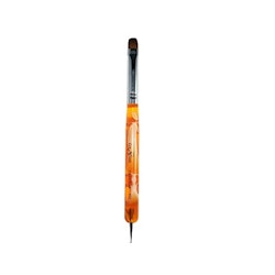 Cre8tion French Brush With Dot - Orange #12