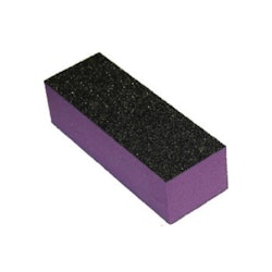 Nail Buffing Block – Purple/ Black Sand (10 pcs/pack)